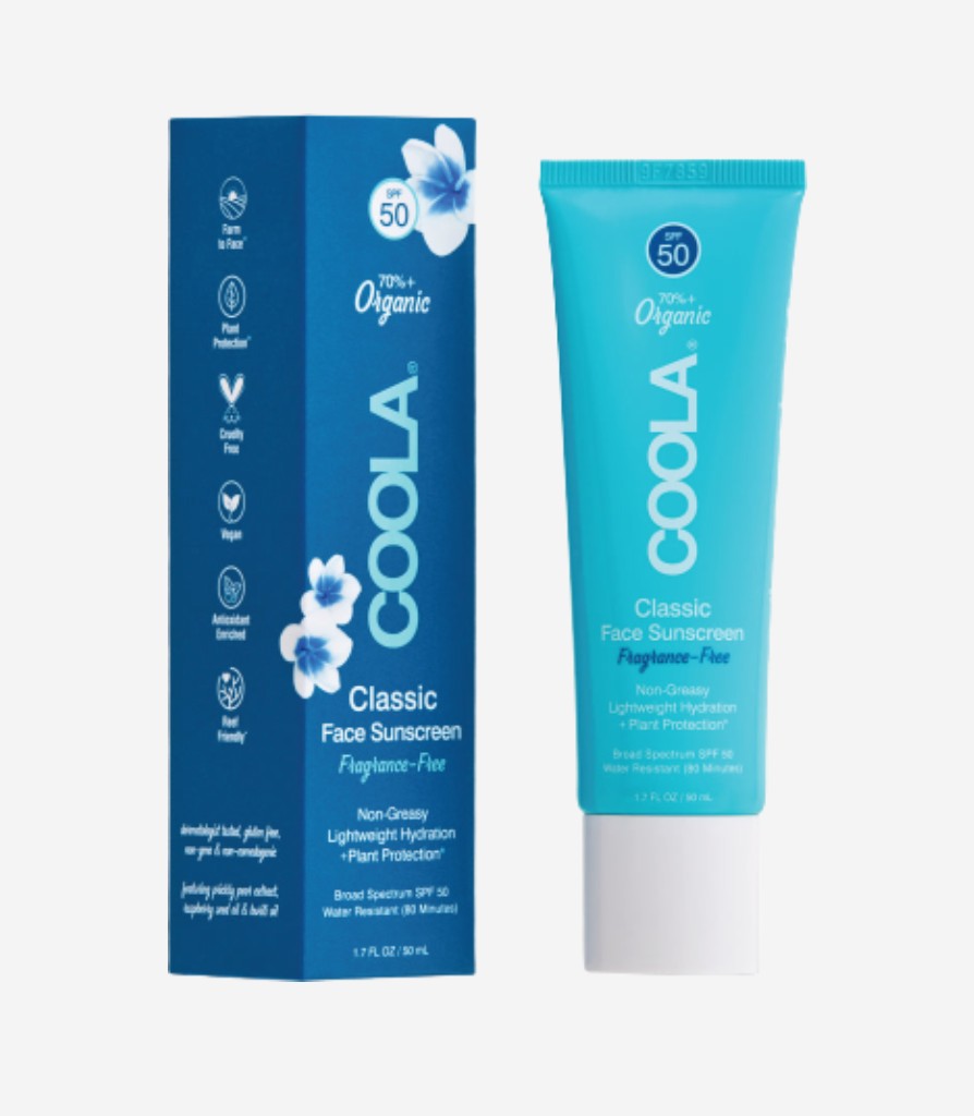 COOLA Classic Face Organic Sunscreen SPF50 - Fragrance Free 50 ml