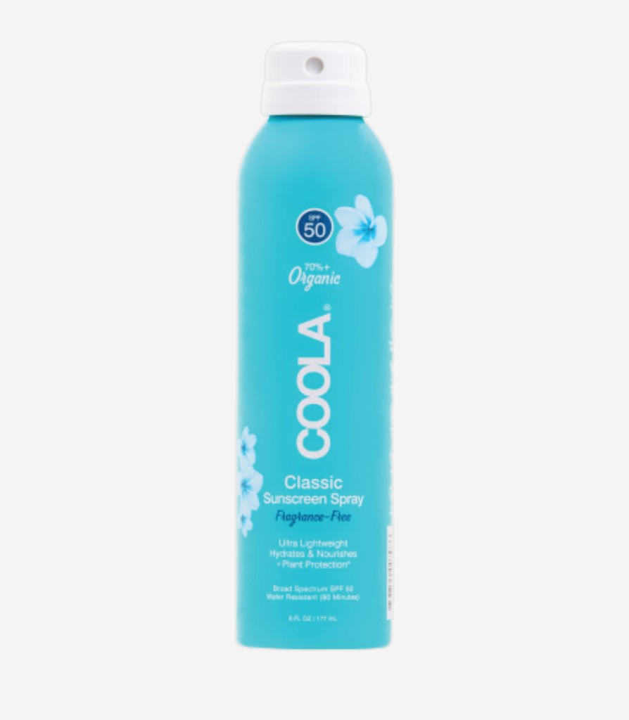 Coola Classic Body Organic Sunscreen Spray SPF50 - Fragrance Free 177ml