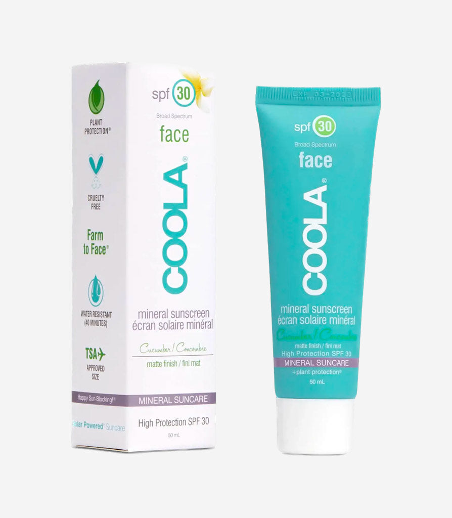 Coola Mineral Matte Finish Cucumber SPF30 50ml