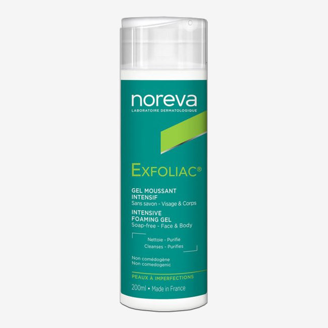 NOREVA EXFOLIAC INTENSIVE FOAMING GEL 200ML