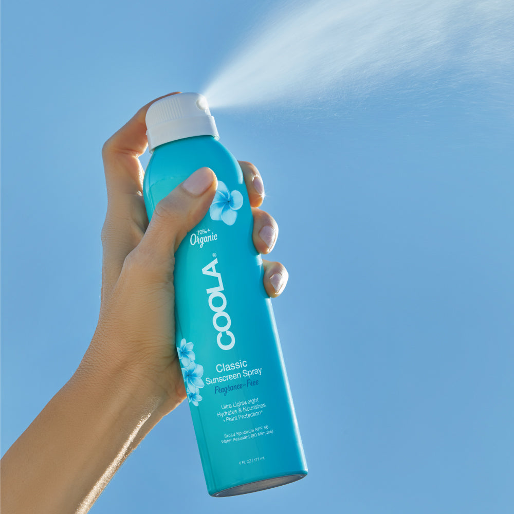 Coola Classic Body Organic Sunscreen Spray SPF50 - Fragrance Free 177ml