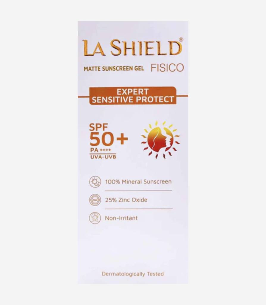 LA SHIELD FISICO MATTE SUNSCREEN GEL SPF50+ PA++ 50g